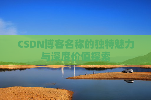 CSDN博客名称的独特魅力与深度价值探索 CSDN博客名称的独特魅力与深度价值探索